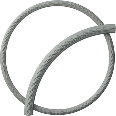 Ekena Millwork 39 3/8-in. OD x 35 1/2-in. ID x 2-in. W x 7/8-in. P Medway Ceiling Ring Kit CRK39ME